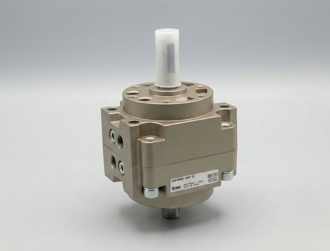 سیلندر چرخشی پنوماتیک SMC ژاپن مدل CRB1BW50-180S