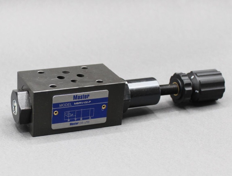 شیر ردیوسینگ (کاهنده فشار) هیدرولیک مادولار Master مدل MBRV-02-P