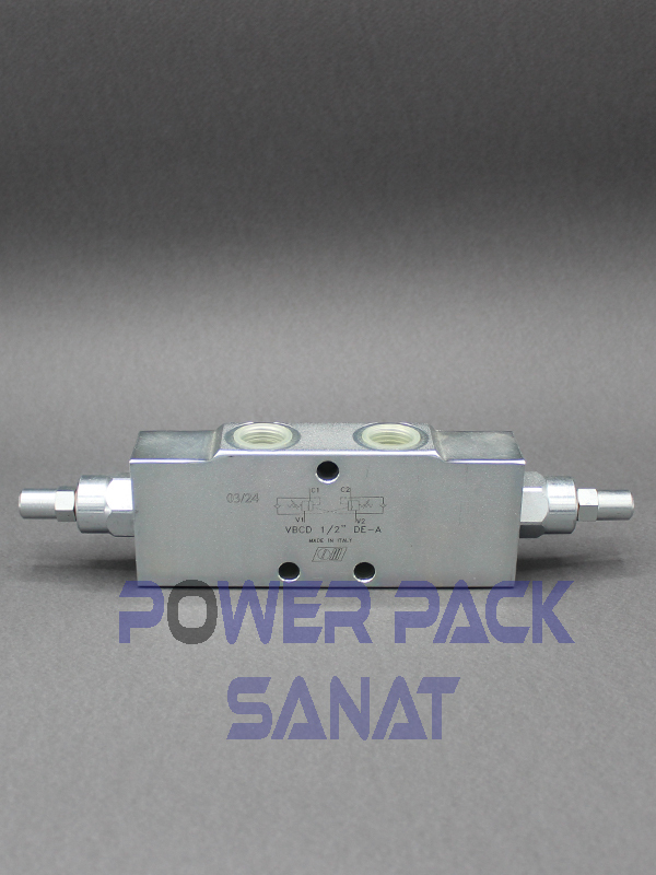 کانتربالانس دوبل / شیر بالانسر دوبل /(Double Overcenter Valve) / مارچسینی / اولوب